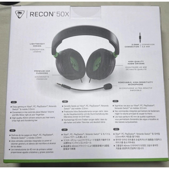 Turtle Beach Recon 50x Wired Gaming Headset for Xbox Series X|S & Xbox One - Picture 6 of 6